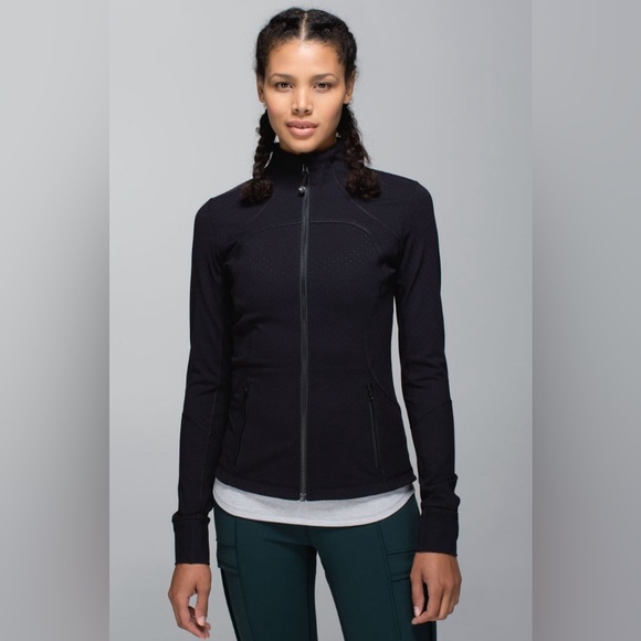 lululemon athletica Jackets & Blazers - Lululemon Forme II Jacket (Textured)
Shine Dot Black